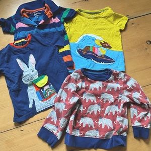 Mini Boden Bundle size 2-3 years - four tops